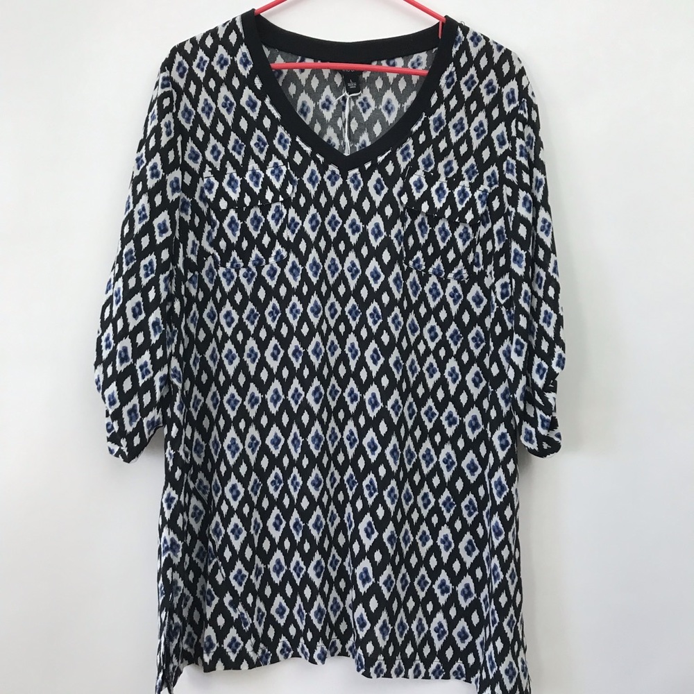Intro - size L - Beautiful Print Tunic Top